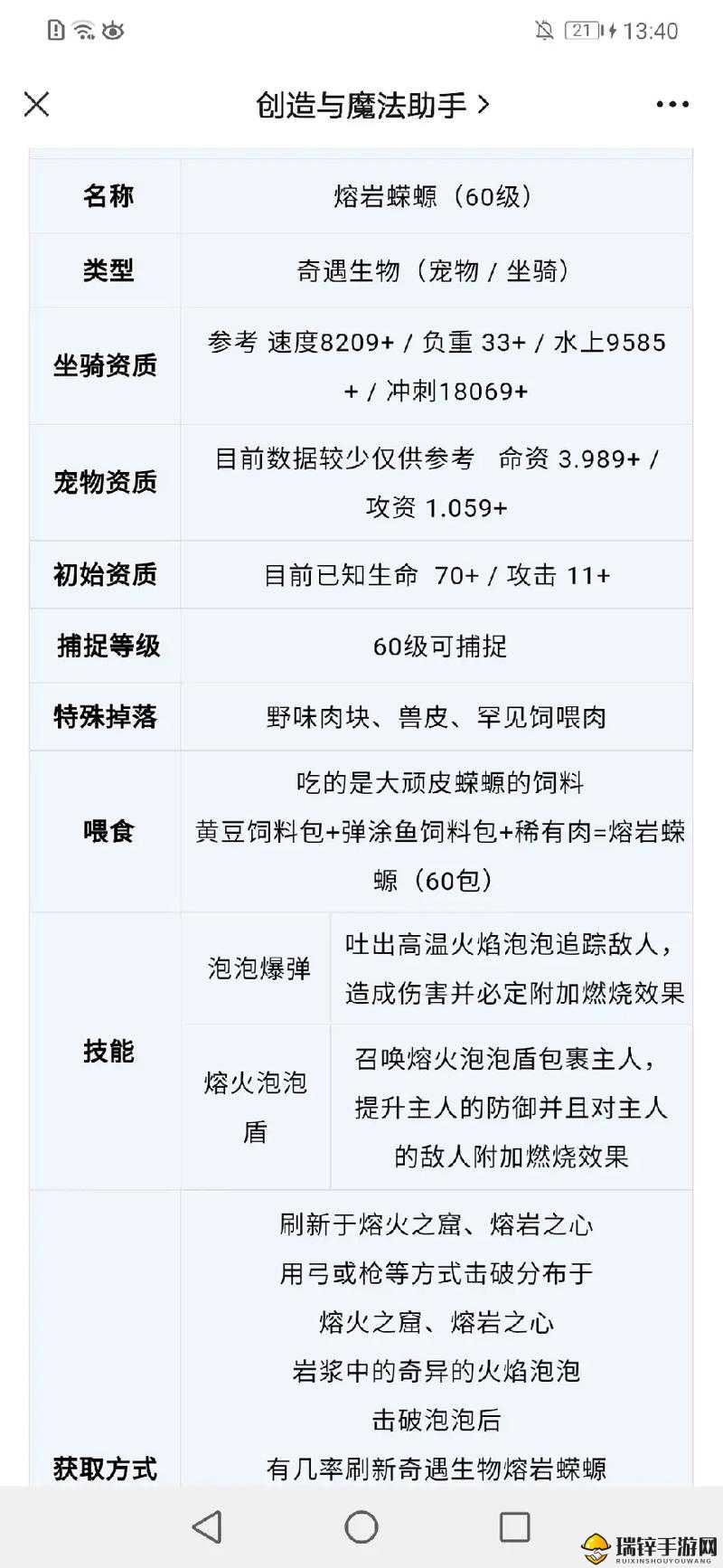 创造与魔法游戏中蝾螈饲养所需饲料数量及资源管理全面深度解析